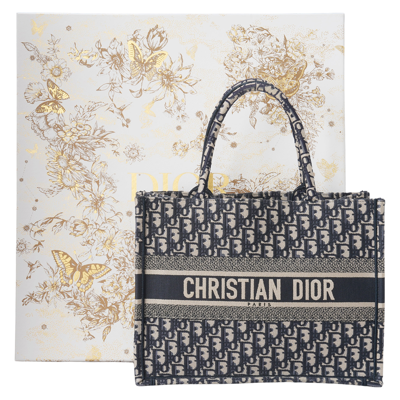 CHRISTIAN DIOR(USED)디올 북토트 미듐
